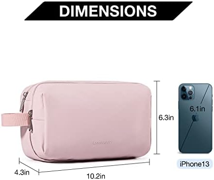 41wghhwsb7l. ac 1.jpg Bagsmart Wasserkräfte widerstehende Reisekulturtasche für Männer