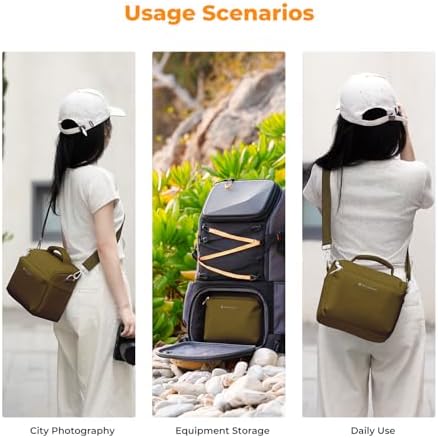 41wk9brx4pl. ac .jpg K&F CONCEPT Kamera-Rucksack Kameratasche Geeignet für den täglichen Gebrauch | Global Recycled Standard | Fotografen