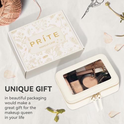 41xfjwckzl. ac .jpg Prite Transparent Kosmetiktasche Durchsichtig Kulturtasche Damen Reise Organizer Wasserdicht Auto Organizer