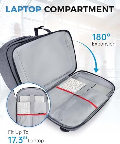 41xyll9eaul. ac 1.jpg **Bagsmart Kamerarucksack Wasserdicht zur fotografischen Reise für Fotografen** | **Bagsmart Spiegelreflex Kameratasche