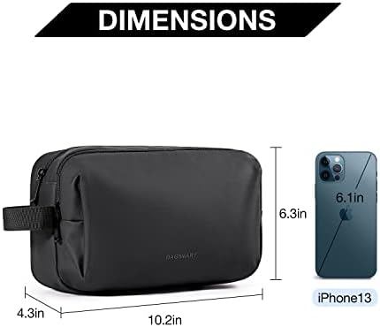 41ya19ksyfl. ac 1.jpg Bagsmart Wasserkräfte widerstehende Reisekulturtasche für Männer