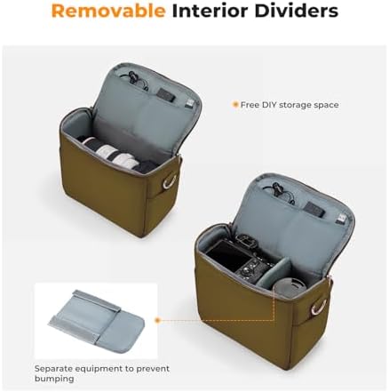 41yv5vnnttl. ac .jpg K&F CONCEPT Kamera-Rucksack Kameratasche Geeignet für den täglichen Gebrauch | Global Recycled Standard | Fotografen