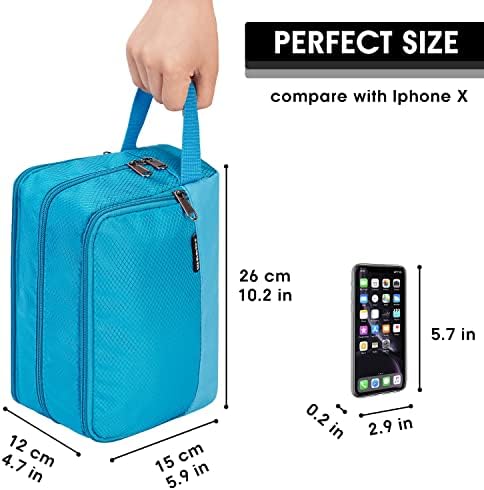 41zoge2gvql. ac .jpg WANDF Kulturbeutel Damen Reise Kulturbeutel Toilettenorganizer Kulturbeutel Kosmetiktasche