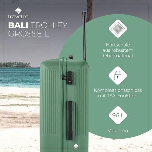 41zpzuavx l. ac .jpg Travelite Beautycase Hartschale Handgepäck, 36 cm, 17 Liter - Kosmetikkoffer mit Organizer- und Aufsteckfunktion für Rei