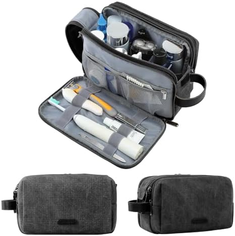 41zzxauz3rl. ac 1.jpg Bagsmart Wasserkräfte widerstehende Reisekulturtasche für Männer