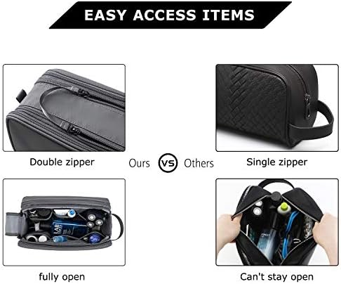 51 txugz1jl. ac 1.jpg Bagsmart Wasserkräfte widerstehende Reisekulturtasche für Männer