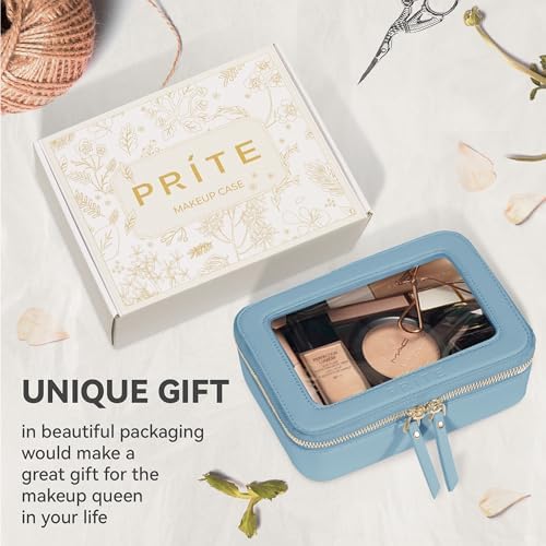 51 rpjreal. ac .jpg Prite Transparent Kosmetiktasche Durchsichtig Kulturtasche Damen Reise Organizer Wasserdicht Auto Organizer