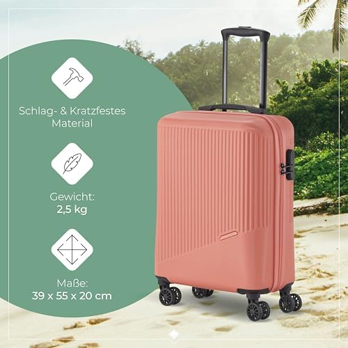 51 ucznzcyl. ac .jpg Travelite Beautycase Hartschale Handgepäck, 36 cm, 17 Liter - Kosmetikkoffer mit Organizer- und Aufsteckfunktion für Rei