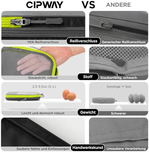 510273rl7rl. ac .jpg Cipway Kompression Koffer Organizer Set für Reiseorganizer