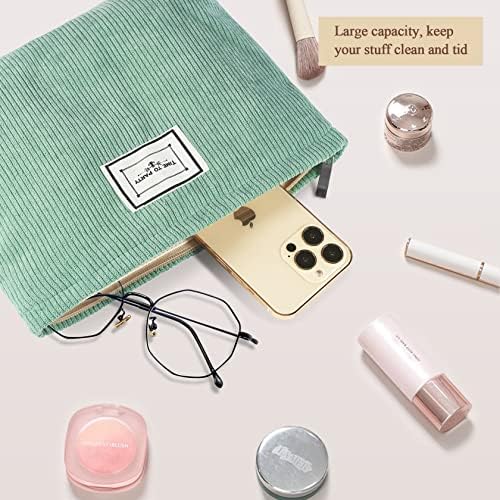 510rlydddjl. ac .jpg Yosemy Multifunktional Kosmetiktasche Waschtasche für Damen | Yosemy Khaki Cord-Kosmetiktasche zur Reise | Yosemy Multi