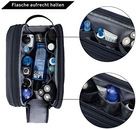 510yhhmccbl. ac 1.jpg Bagsmart Wasserkräfte widerstehende Reisekulturtasche für Männer