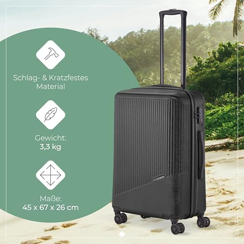 512cfsvtcl. ac .jpg Travelite Beautycase Hartschale Handgepäck, 36 cm, 17 Liter - Kosmetikkoffer mit Organizer- und Aufsteckfunktion für Rei