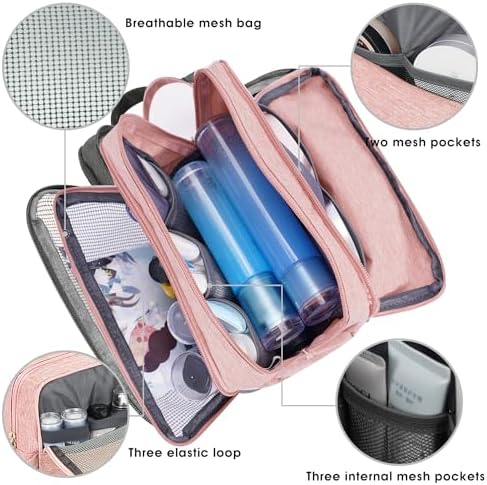 512vjs4o9pl. ac .jpg WANDF Kulturbeutel Damen Reise Kulturbeutel Toilettenorganizer Kulturbeutel Kosmetiktasche