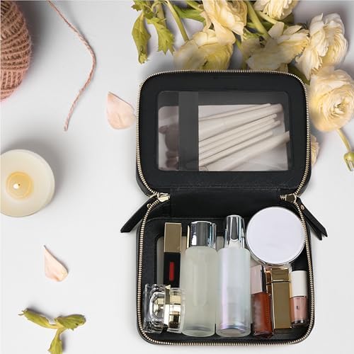 5132 smn0hl. ac .jpg Prite Transparent Kosmetiktasche Durchsichtig Kulturtasche Damen Reise Organizer Wasserdicht Auto Organizer