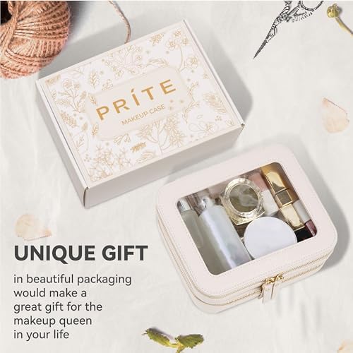 513g0nwuv l. ac .jpg Prite Transparent Kosmetiktasche Durchsichtig Kulturtasche Damen Reise Organizer Wasserdicht Auto Organizer