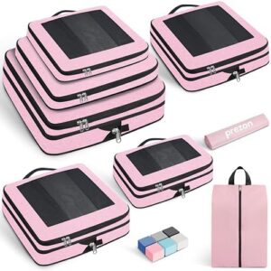 Prezon Kompressions-Packwürfel für Reisende, Global Recycled Standard, Flexibel und trage-Freundlich