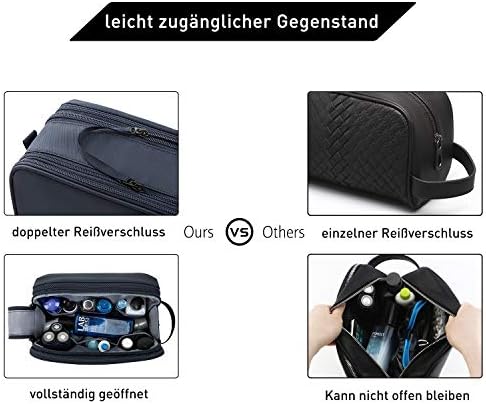 514bchd3x l. ac 1.jpg Bagsmart Wasserkräfte widerstehende Reisekulturtasche für Männer