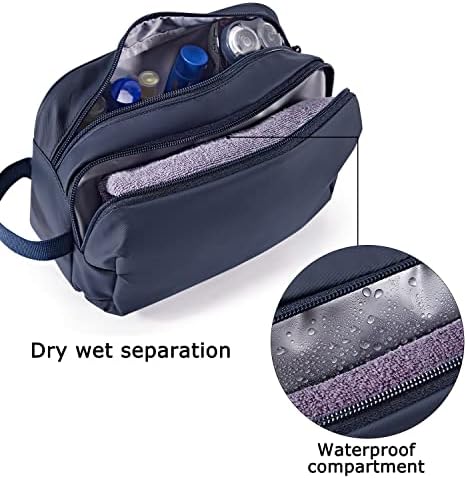 514oqzo70ul. ac 1.jpg Bagsmart Wasserkräfte widerstehende Reisekulturtasche für Männer