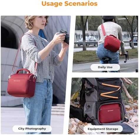 514t1azybgl. ac .jpg K&F CONCEPT Kamera-Rucksack Kameratasche Geeignet für den täglichen Gebrauch | Global Recycled Standard | Fotografen