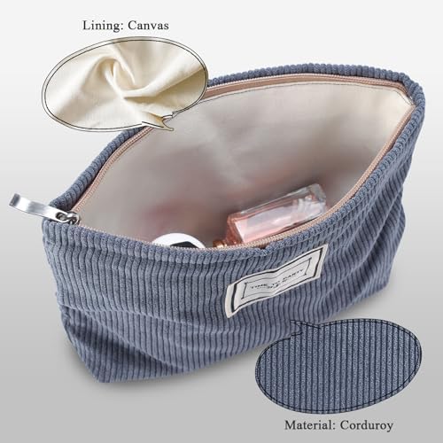 516vy2vd1l. ac .jpg Yosemy Multifunktional Kosmetiktasche Waschtasche für Damen | Yosemy Khaki Cord-Kosmetiktasche zur Reise | Yosemy Multi