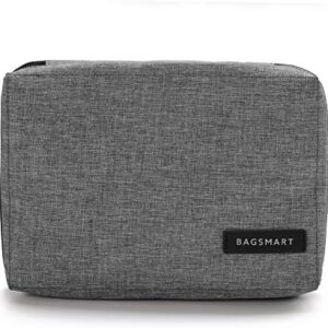 Bagsmart Elektronik-Organizer für Kabel USB-Sticks Speicherkarten Stil 2 Grau