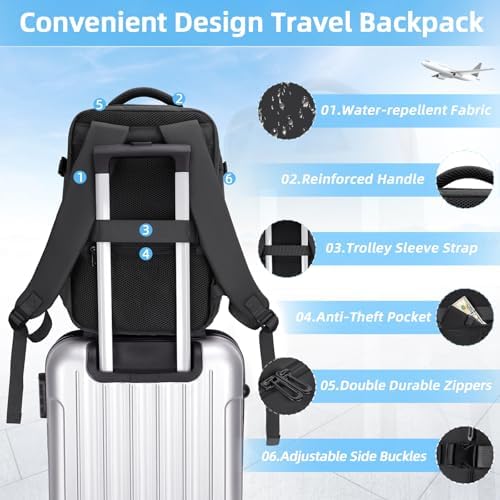 5175z 0vtll. ac .jpg Cmezevi Reiserucksack 20L für Business und Reisen - Beige