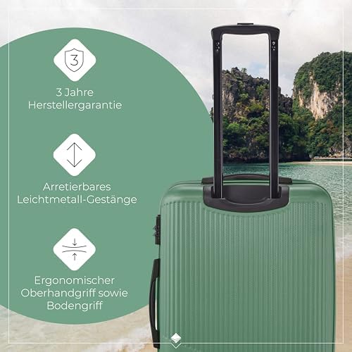 51899s1fpzl. ac .jpg Travelite Beautycase Hartschale Handgepäck, 36 cm, 17 Liter - Kosmetikkoffer mit Organizer- und Aufsteckfunktion für Rei