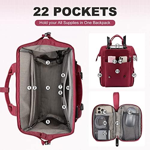 518n7kqbkol. ac .jpg LOVEVOOK Damen Wasserdicht Schulrucksack Schwarzujetzt shoppen! OEKO-TEX STANDARD 100
