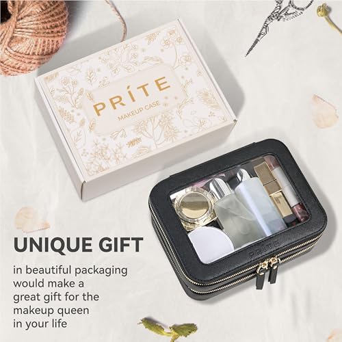 51ahpvu86kl. ac .jpg Prite Transparent Kosmetiktasche Durchsichtig Kulturtasche Damen Reise Organizer Wasserdicht Auto Organizer