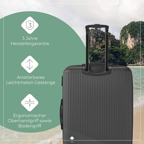 51aqhvhpbyl. ac .jpg Travelite Beautycase Hartschale Handgepäck, 36 cm, 17 Liter - Kosmetikkoffer mit Organizer- und Aufsteckfunktion für Rei