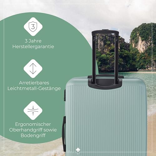 51bxfqpojll. ac .jpg Travelite Beautycase Hartschale Handgepäck, 36 cm, 17 Liter - Kosmetikkoffer mit Organizer- und Aufsteckfunktion für Rei