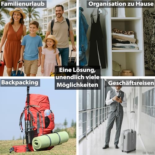 51cu3wmbwxl. ac .jpg OW-Travel Koffer Kompression Packwürfel für Reiseurlaub und Business Reisen. 4stückiger Koffer Organizer. Reisetasche Ko