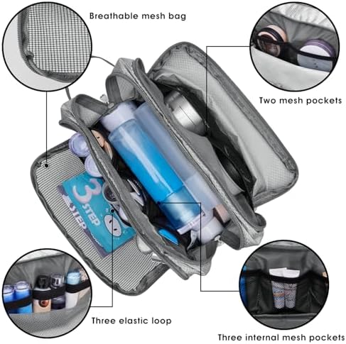 51e9kljy15l. ac .jpg WANDF Kulturbeutel Damen Reise Kulturbeutel Toilettenorganizer Kulturbeutel Kosmetiktasche