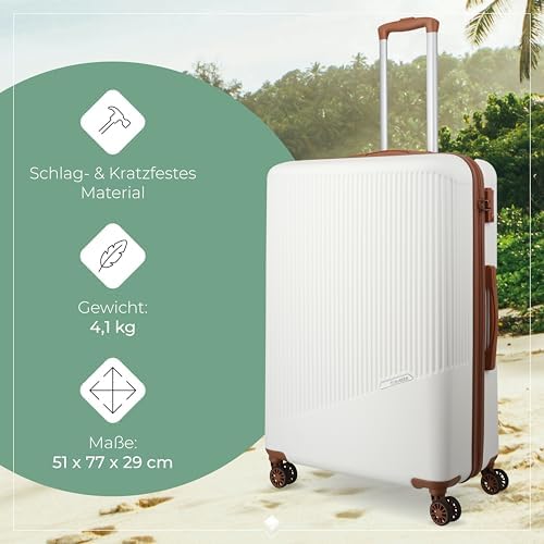 51eq0eipfal. ac .jpg Travelite Beautycase Hartschale Handgepäck, 36 cm, 17 Liter - Kosmetikkoffer mit Organizer- und Aufsteckfunktion für Rei