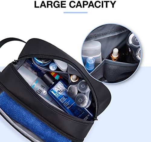 51ft8hbcw3l. ac 1.jpg Bagsmart Wasserkräfte widerstehende Reisekulturtasche für Männer