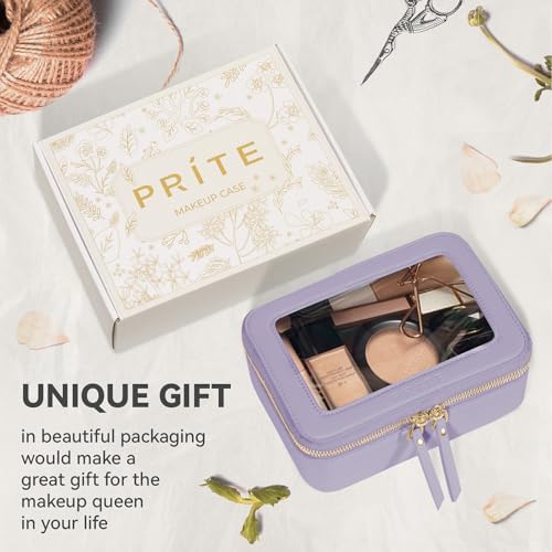 51fb9z6jwxl. ac .jpg Prite Transparent Kosmetiktasche Durchsichtig Kulturtasche Damen Reise Organizer Wasserdicht Auto Organizer