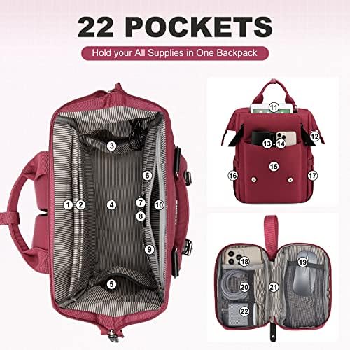 51iz6l3cal. ac .jpg LOVEVOOK Damen Wasserdicht Schulrucksack Schwarzujetzt shoppen! OEKO-TEX STANDARD 100