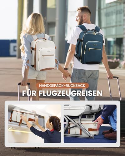 51jsmdgs el. ac .jpg LOVEVOOK Ryanair Handgepäck für Damen Herren | Carry On Tasche 40x30x20cm | Eurowings Wizz Cabine Richtung | Laptop Komp