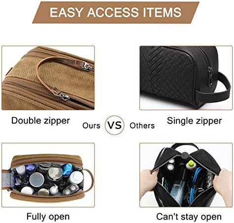 51jwytfjxil. ac 1.jpg Bagsmart Wasserkräfte widerstehende Reisekulturtasche für Männer