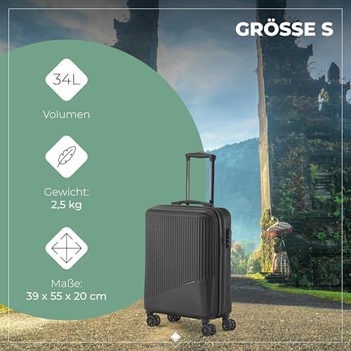 51ktckb0l4l. ac .jpg Travelite Beautycase Hartschale Handgepäck, 36 cm, 17 Liter - Kosmetikkoffer mit Organizer- und Aufsteckfunktion für Rei