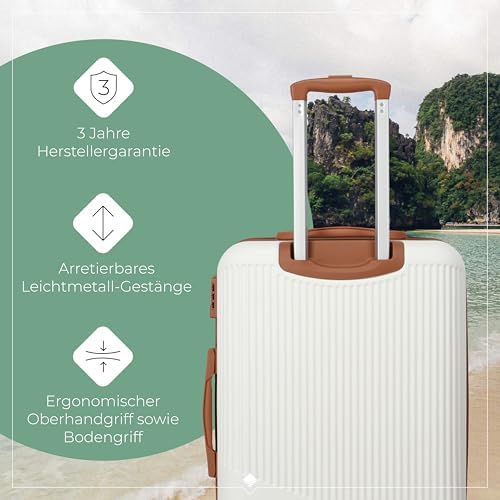 51lvqfvqi9l. ac .jpg Travelite Beautycase Hartschale Handgepäck, 36 cm, 17 Liter - Kosmetikkoffer mit Organizer- und Aufsteckfunktion für Rei