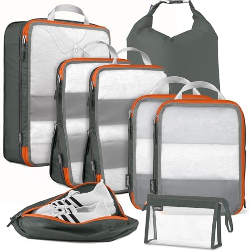 51njmvz4dl. ac .jpg Cipway Kompression Koffer Organizer Set für Reiseorganizer