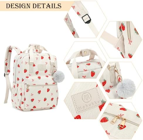 51oufzn0cbl. ac .jpg Makukke Anti-Theft Tasche für Damen & Herren Casual für Schule und City täglich