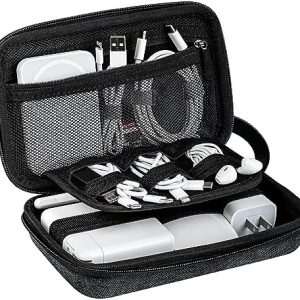 JETech Reise Zubehör Organizer Tasche für Elektronik und MacBooks | JETech Tragbare Elektronische Kabeltasche mit MacBo