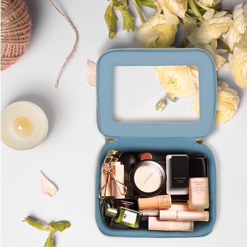 51q2trpx l. ac .jpg Prite Transparent Kosmetiktasche Durchsichtig Kulturtasche Damen Reise Organizer Wasserdicht Auto Organizer