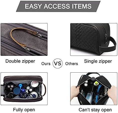 51qoyluw7s. ac 1.jpg Bagsmart Wasserkräfte widerstehende Reisekulturtasche für Männer