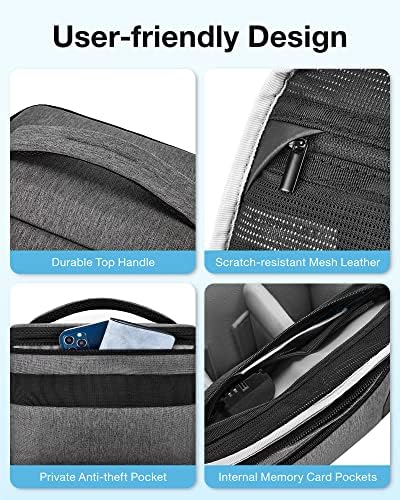 51qygixyo9l. ac .jpg Bagsmart SLR DSLR Kameratasche Wasserdicht für Spiegelreflexkamera mit Regenhülle