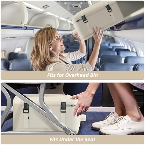 51rropbcrzl. ac .jpg Cmezevi Reiserucksack 20L für Business und Reisen - Beige