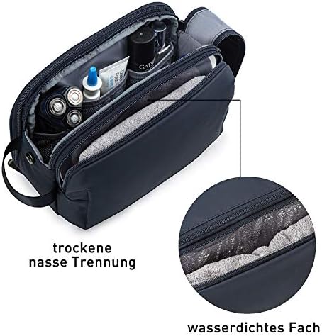 51s8taoizxl. ac 1.jpg Bagsmart Wasserkräfte widerstehende Reisekulturtasche für Männer