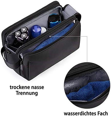 51sevvuurll. ac 1.jpg Bagsmart Wasserkräfte widerstehende Reisekulturtasche für Männer